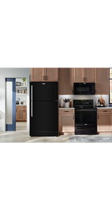 Maytag 30-Inch Wide Top-Freezer Refrigerator with Garage Mode—19 Cu. Ft. MRTX5119SB