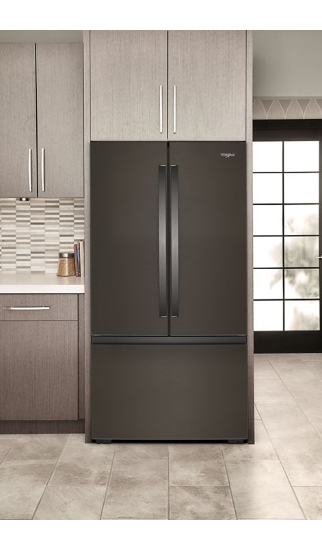 Whirlpool 36-inch Wide True Counter Depth 3-Door French Door Refrigerator - 24 cu. ft. WRFC3036RV