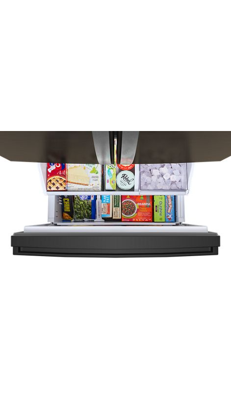 Whirlpool 36-inch Wide True Counter Depth 3-Door French Door Refrigerator - 24 cu. ft. WRFC3036RV