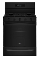 Whirlpool 30-inch Gas Range with Air Cooking Technology WFGS5730SB