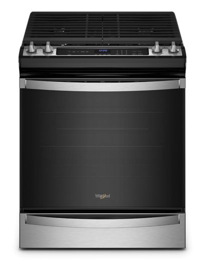 Whirlpool 5.8 Cu. Ft. Gas 7-in-1 Air Fry Oven WEG745H0LZ