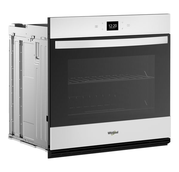 Whirlpool 5.0 Cu. Ft. Single Wall Oven with Air Fry When Connected WOES5030LW