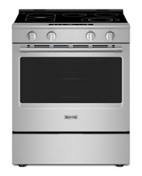 Maytag 30-Inch Wide Slide-In Electric Range with Grill Mode and No Preheat Air Fry - 5.3 Cu. Ft. MSES7030SZ