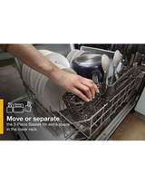 Whirlpool 24" Stainless Steel Dishwasher with Soil Sensor and Quick Wash WDT751SAPZ