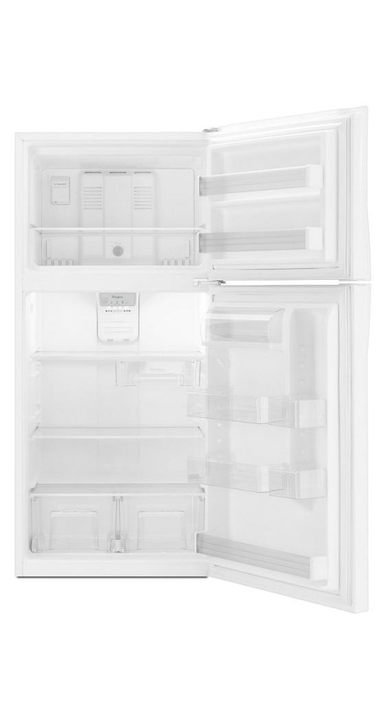 Whirlpool 30-inch Wide Top Freezer Refrigerator - 19 cu. ft. WRT549SZDW