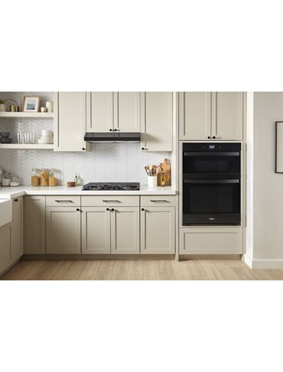 Whirlpool 5.7 Total Cu. Ft. Combo Wall Oven with Air Fry When Connected WOEC5027LB