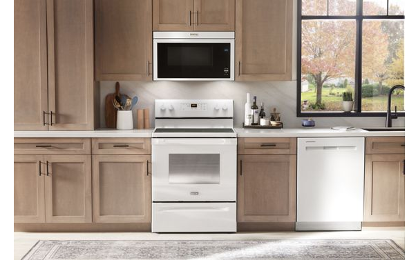 Maytag Over-the-Range Flush Built-In Microwave - 1.1 Cu. Ft. MMMF6030PW