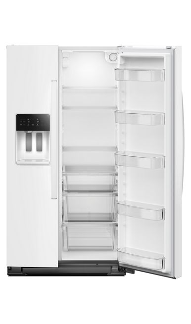 Whirlpool 36-inch Wide Side-by-Side Refrigerator - 21 cu. ft. WRSC5536RW