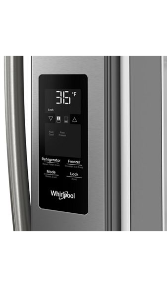 Whirlpool 36-Inch French Door Refrigerator with Ice Maker - 31 cu. ft. WRFF3136SZ