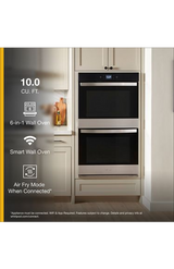 Whirlpool 10.0 Total Cu. Ft. Double Wall Oven with Air Fry When Connected WOED5030LZ