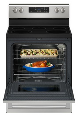 Maytag 30-inch Wide Electric Range with Steam Clean - 5.3 cu. ft. MER4800PZ