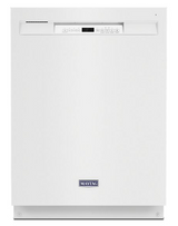 Maytag Stainless steel tub dishwasher with Dual Power filtration MDB4949SKW-White