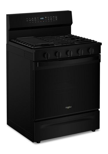 Whirlpool 30" Glass Control Air Fry WFGS7530RB