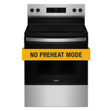 Whirlpool 30-inch Electric Range with No Preheat Mode WFES3030RS