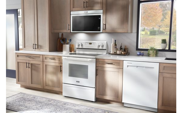 Maytag Over-the-Range Flush Built-In Microwave - 1.1 Cu. Ft. MMMF6030PW