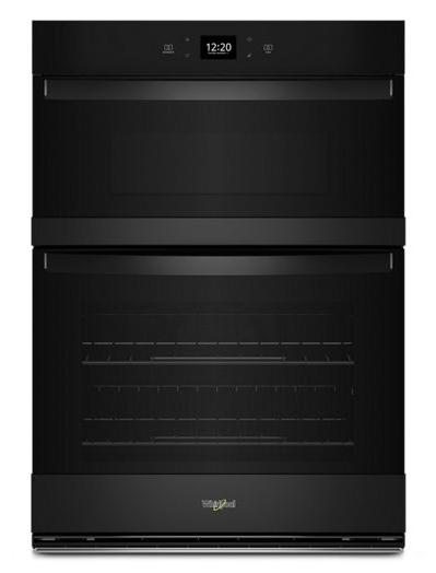 Whirlpool 6.4 Total Cu. Ft. Combo Wall Oven with Air Fry When Connected WOEC5030LB