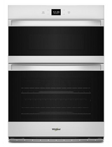 Whirlpool 5.7 Total Cu. Ft. Combo Wall Oven with Air Fry When Connected WOEC5027LW