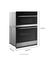 Whirlpool 6.4 Total Cu. Ft. Combo Wall Oven with Air Fry When Connected WOEC5930LZ