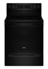 Whirlpool 30-inch Energy Star Electric Range with Air Cooking Technology, No Preheat Air Fry and Air Baking and Self Clean WFES5030RB