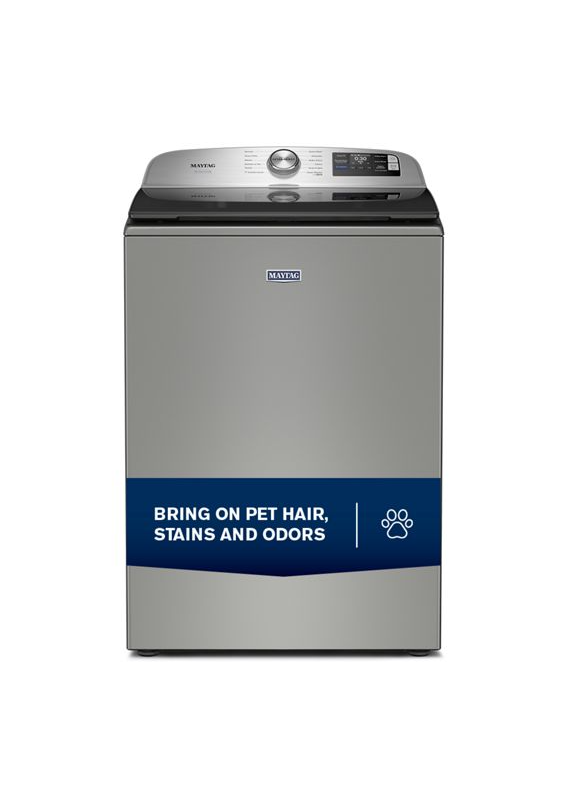 Maytag 5.3 cu. ft. Smart Pet Pro Top Load Washer MTW7200RR