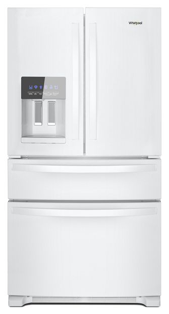 Whirlpool® 36-Inch Wide French Door Bottom Mount Refrigerator WRMF3636RW