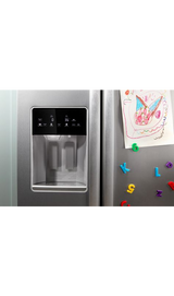 Whirlpool 36-inch Wide Side-by-Side Refrigerator - 21 cu. ft. WRSC6536RZ