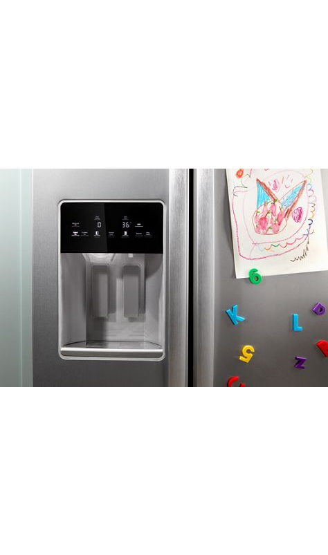 Whirlpool 36-inch Wide Side-by-Side Refrigerator - 21 cu. ft. WRSC6536RZ