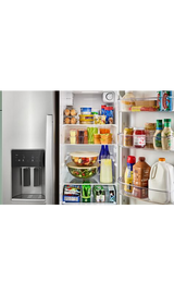 Whirlpool 36-inch Wide Side-by-Side Refrigerator - 21 cu. ft. WRSC6536RZ