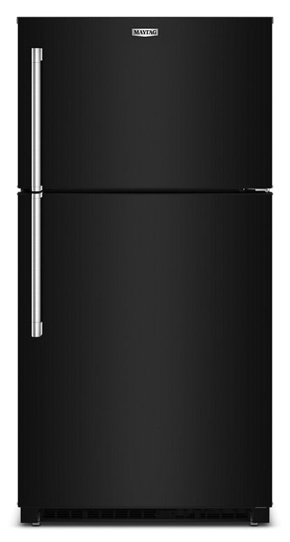 Maytag 33-Inch Wide Top-Freezer Refrigerator with Garage Mode—21 Cu. Ft. MRTX5121TB