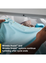 Whirlpool 7.0 cu. ft. Gas Long Vent Dryer with Adaptive Dry - Vented Top Load Matching WGD4105LSW