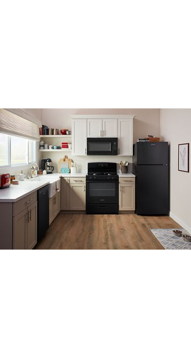 Amana 30-Inch Wide Top-Freezer Refrigerator With Dual Crisper Drawers—19 Cu. Ft. ARTX2019SB