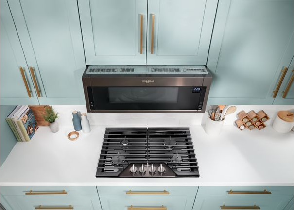 Whirlpool 30-inch Gas Cooktop with EZ-2-Lift™ Hinged Cast-Iron Grates WCGK5030PV