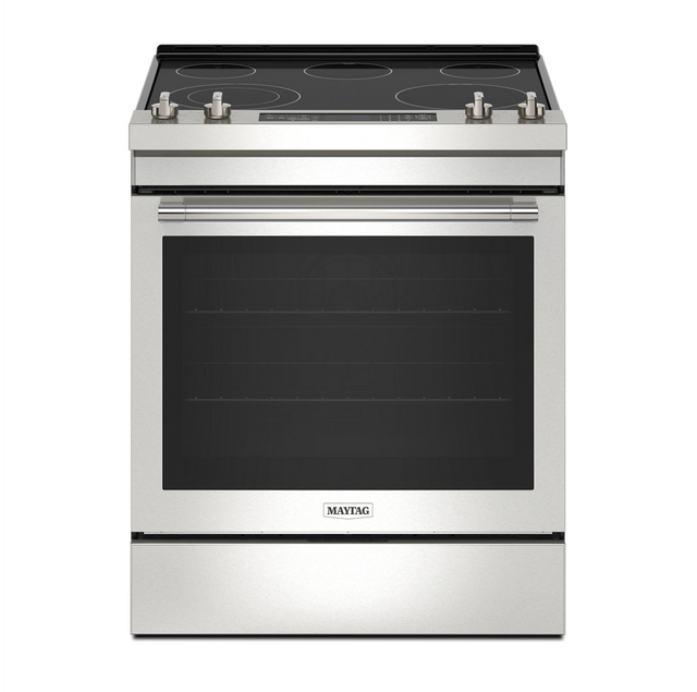Maytag 30-Inch Wide Slide-In Electric Range With Air Fry - 6.4 Cu. Ft. MES8800PZ