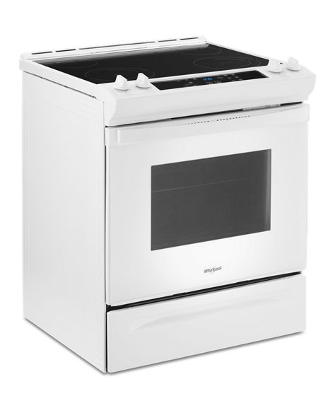 Whirlpool 34" Tall Range with Self Clean Oven Cycle WEE515SALW-White