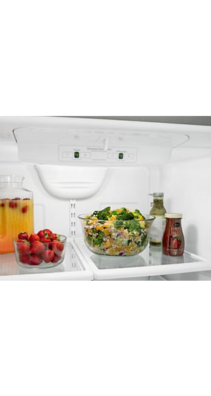 Amana 33-inch Wide Bottom-Freezer Refrigerator with EasyFreezer™ Pull-Out Drawer - 22 cu. ft. Capacity ABB2224BRM