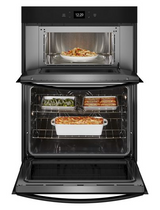 Whirlpool 6.4 Total Cu. Ft. Combo Wall Oven with Air Fry When Connected WOEC5030LB