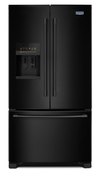 Maytag® 36- Inch Wide French Door Refrigerator with PowerCold® Feature - 25 Cu. Ft. MFI2570FEB