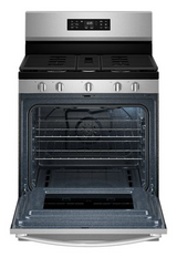 Whirlpool 30-inch Gas Range with Air Cooking Technology and Steam Clean WFGS4530SS