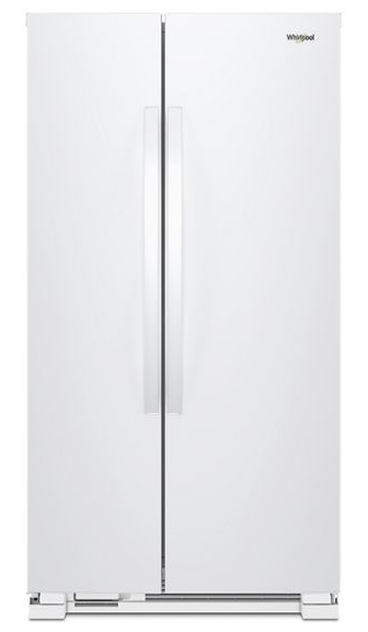 Whirlpool 36-inch Wide Side-by-Side Refrigerator - 25 cu. ft. WRS315SNHW