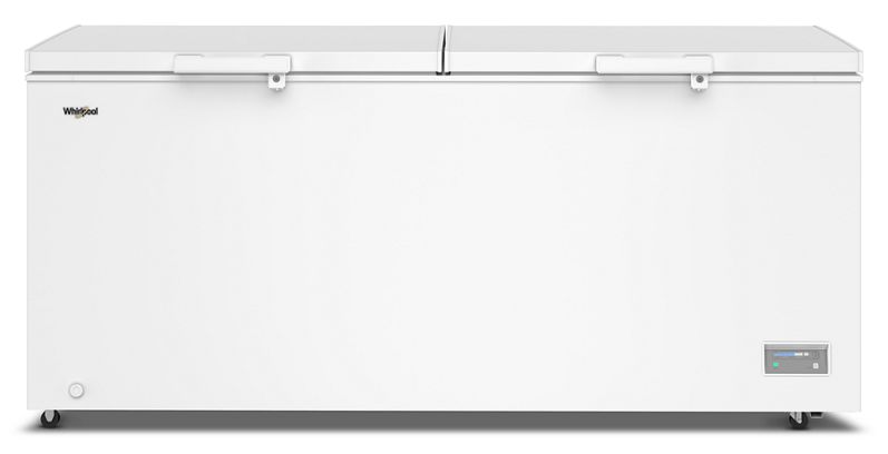 Whirlpool® 22 cu. ft. Convertible Freezer-to-Fridge Chest Freezer with 4 Storage Baskets WZCC5522TW
