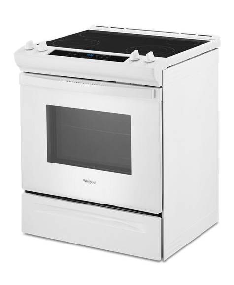 Whirlpool 34" Tall Range with Self Clean Oven Cycle WEE515SALW-White