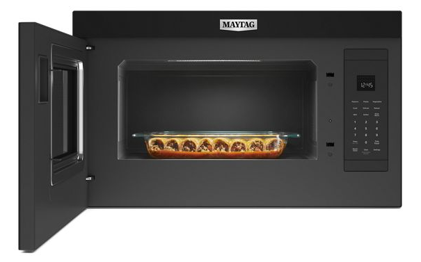 Maytag Over-the-Range Flush Built-In Microwave - 1.1 Cu. Ft. MMMF6030PB-Black