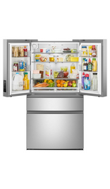 Whirlpool® 30 Cu. Ft. Family-Sized Capacity French Door Refrigerator with Flexible Temperature Drawer WRMF3336SZ