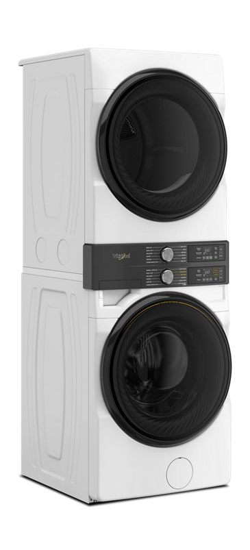 Smart ENERGY STAR® Front Load Laundry Tower with UV Clean Technology & FreshFlowTM Vent System 4.5 cu. ft. Washer & 7.4 cu. ft. Electric Dryer WEF5727TW