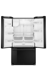 Maytag® 36- Inch Wide French Door Refrigerator with PowerCold® Feature - 25 Cu. Ft. MFI2570FEB