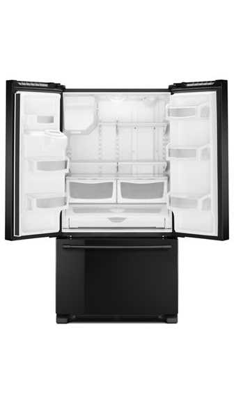 Maytag® 36- Inch Wide French Door Refrigerator with PowerCold® Feature - 25 Cu. Ft. MFI2570FEB