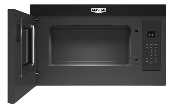 Maytag Over-the-Range Flush Built-In Microwave - 1.1 Cu. Ft. MMMF6030PB-Black