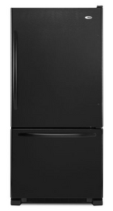 Amana 33-inch Wide Bottom-Freezer Refrigerator with EasyFreezer™ Pull-Out Drawer - 22 cu. ft. Capacity ABB2224BRB