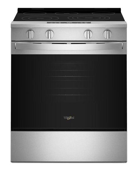Whirlpool 30-inch Electric Range with Air Cooking Technology WSES5030SZ