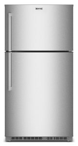 Maytag 33-Inch Wide Top-Freezer Refrigerator with Factory-Installed Ice Maker—21 Cu. Ft. MRTX7621TZ